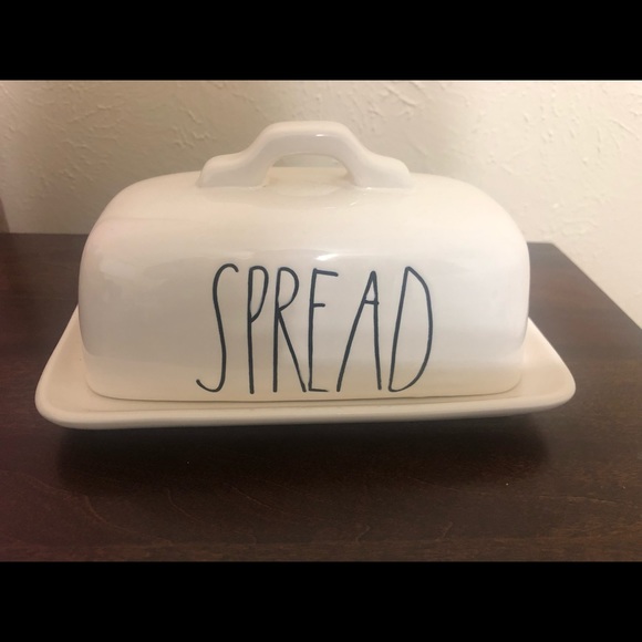 Rae Dunn Other - Butter Dish “Spread” Rae Dunn